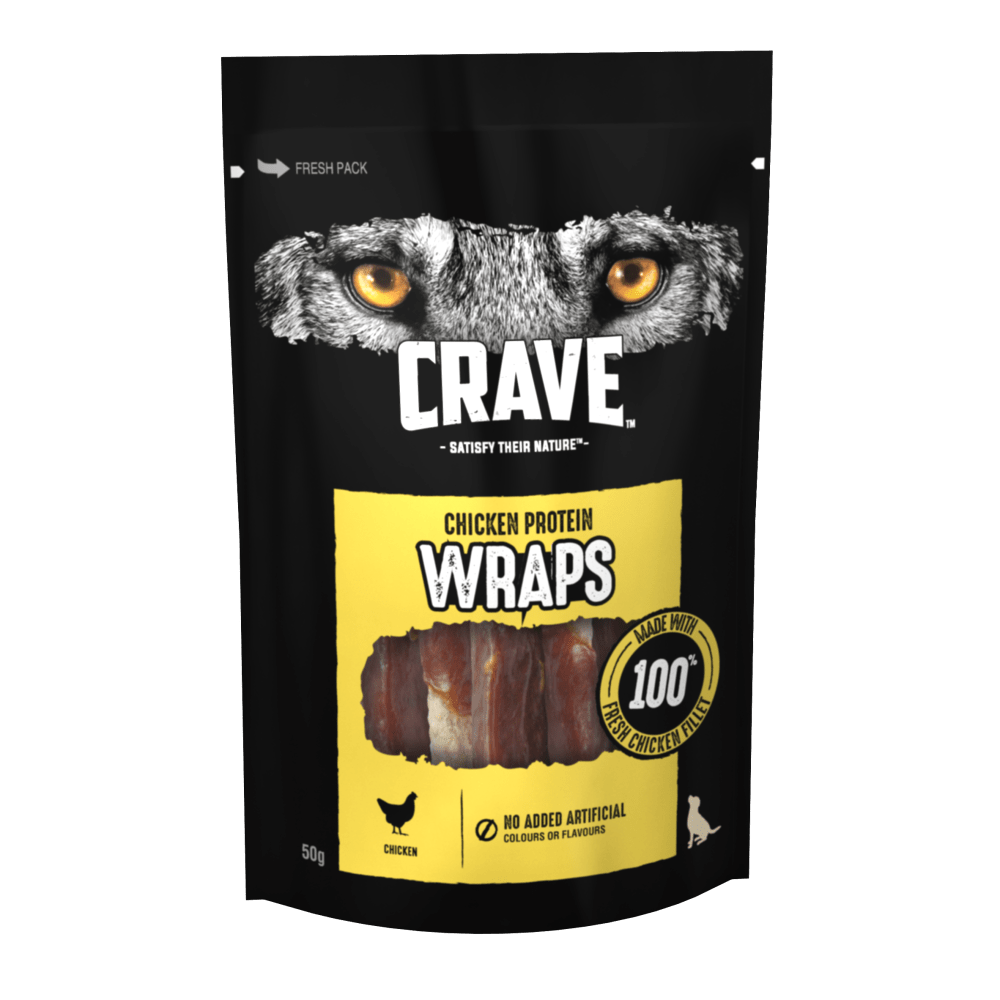 CRAVE™ Chicken Protein Wraps 50g - 1