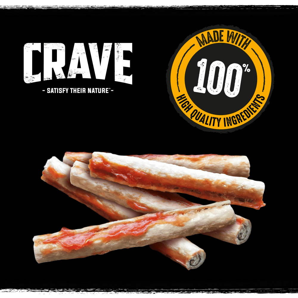 CRAVE™ High Protein Meaty Rolls with Chicken 1 x 50g & 8 x 50g - 2