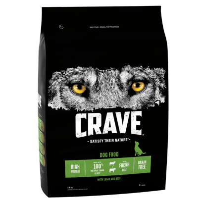 Adult Dry Dog Food with Lamb & Beef