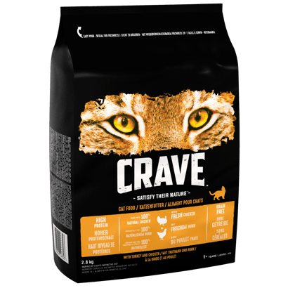 Adult Dry Cat Food with Turkey & Chicken